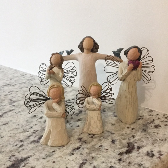 Bundle of willow tree angels